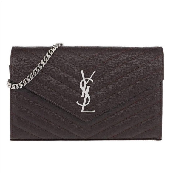 NWT YSL Monogram wallet on chain authentic - Picture 2 of 8